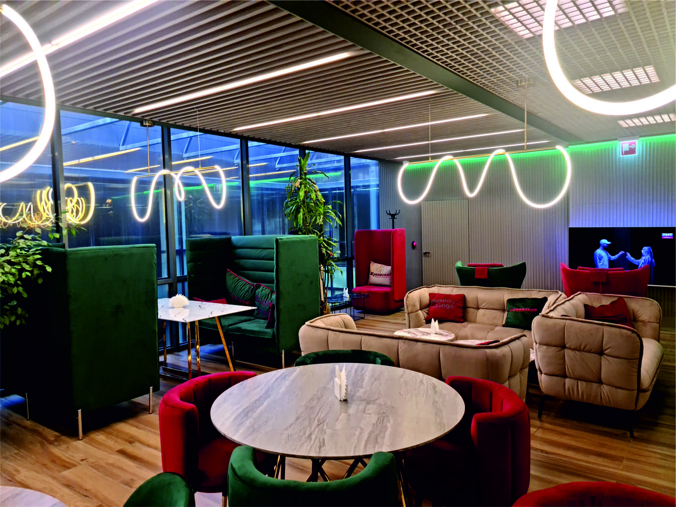 Бизнес-зал Business Lounge в аэропорту Жуковский (ZIA)