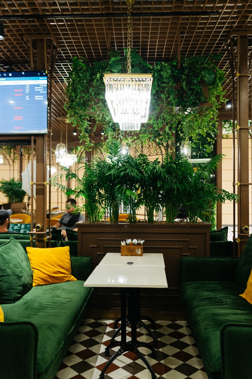 Бизнес-зал Grey Wall Lounge Smoke в аэропорту Домодедово (DME)