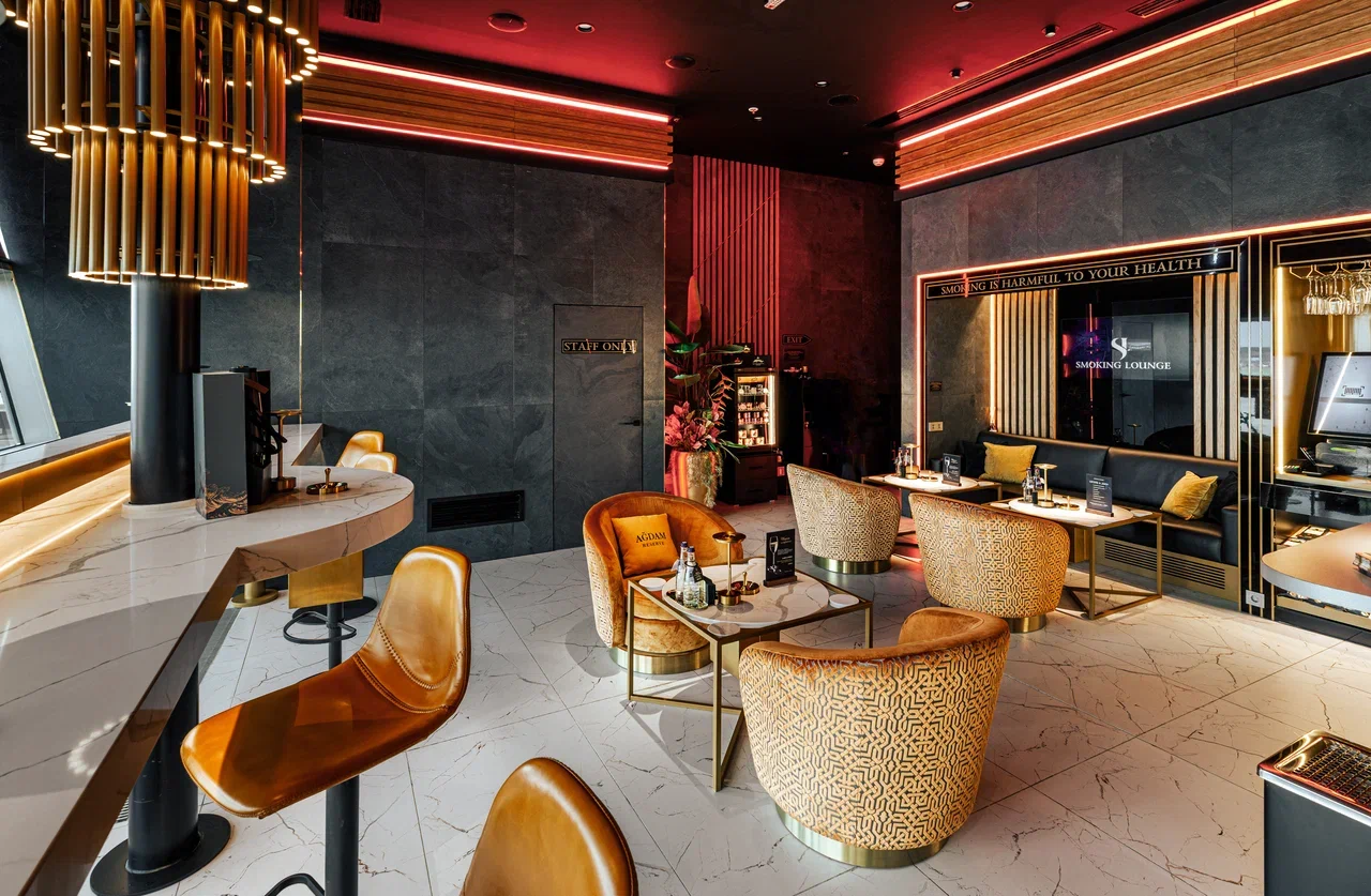 Бизнес-зал Smoking Lounge в аэропорту Внуково (VKO)