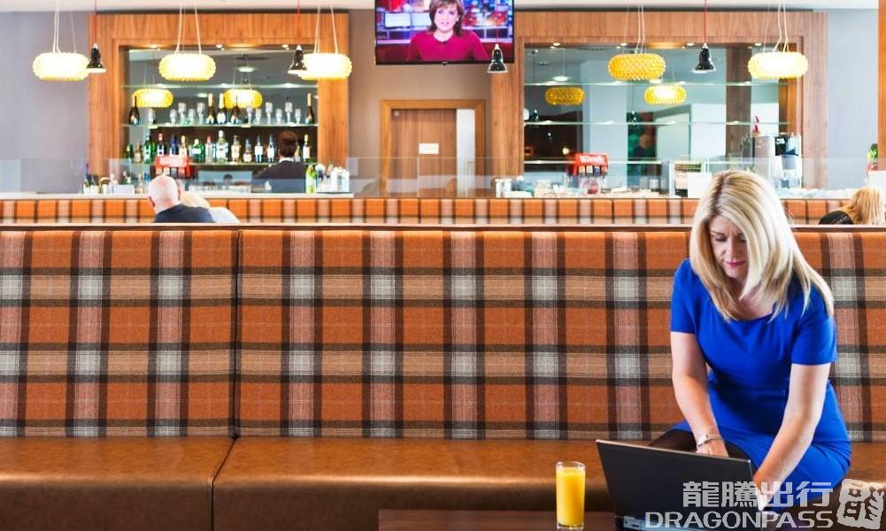 Бизнес-зал UpperDeck Lounge в аэропорту Глазго (GLA)