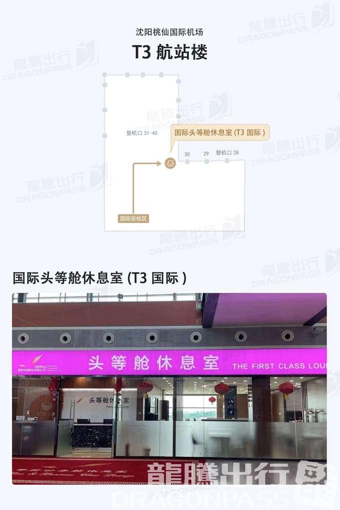 Бизнес-зал International First Class Lounge в аэропорту Таосянь (SHE)