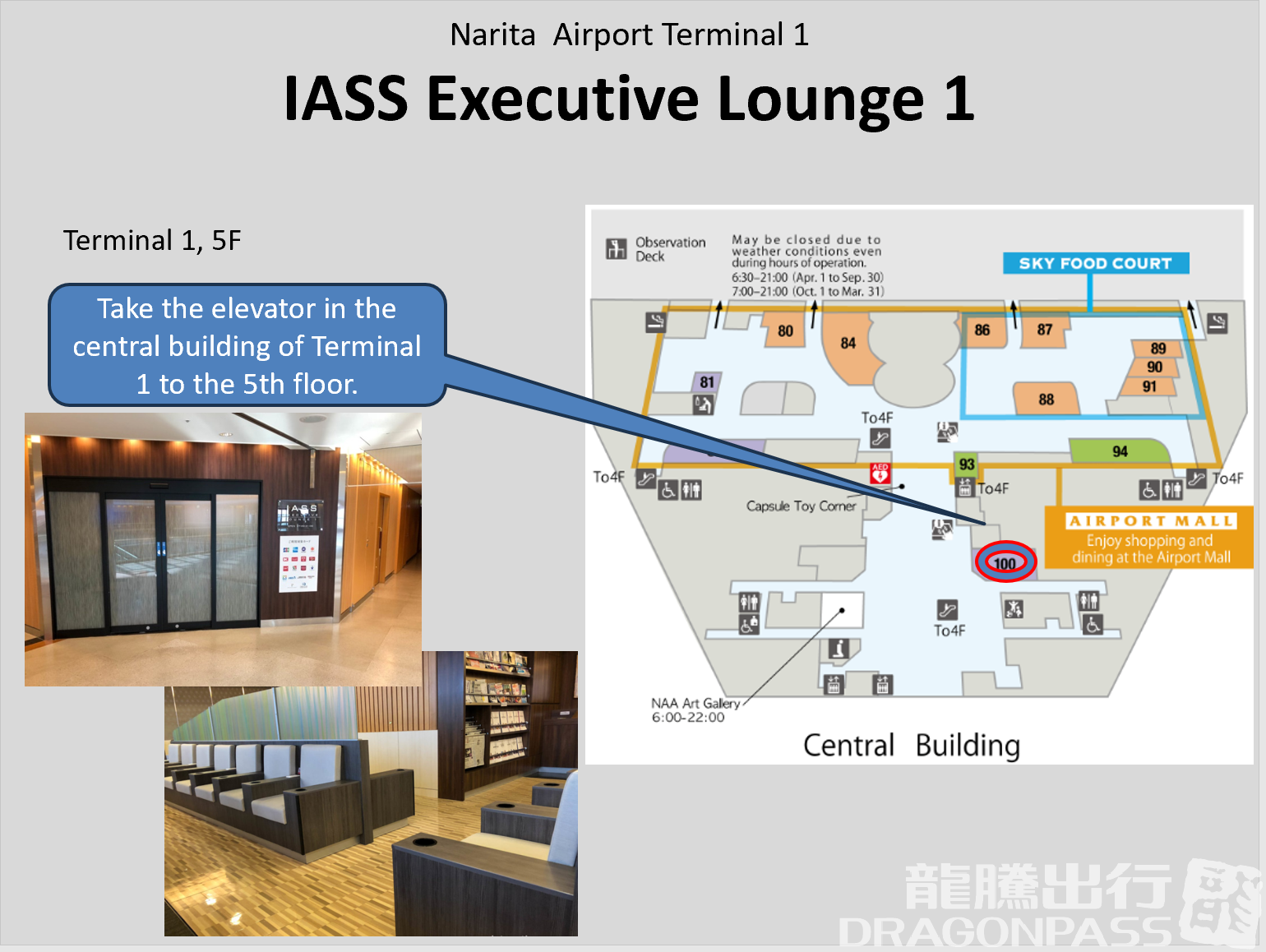 Бизнес-зал IASS Executive Lounge в аэропорту Нарита (NRT)