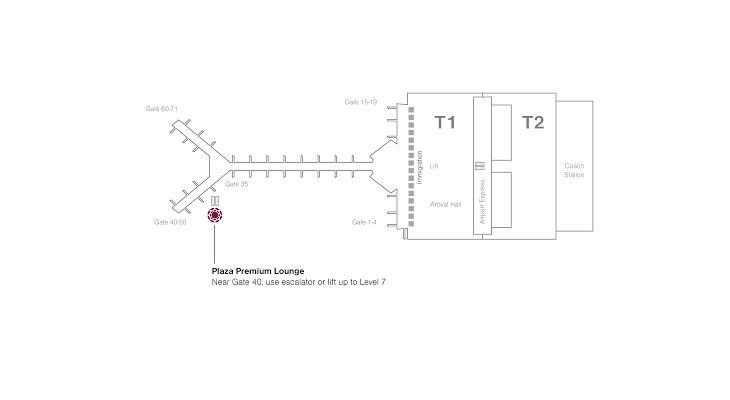 Бизнес-зал Plaza Premium Lounge (Gate 35) в аэропорту Гонконг (HKG)
