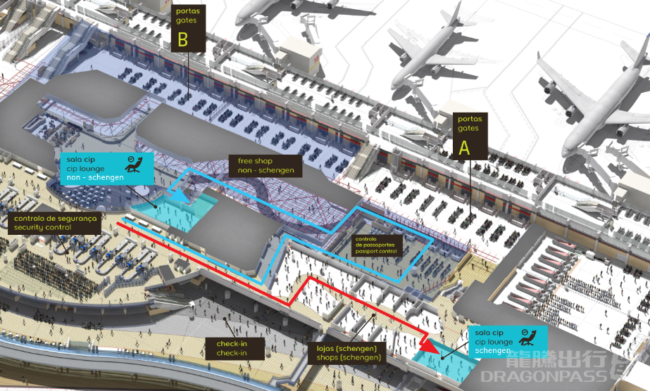 Бизнес-зал CIP Lounge в аэропорту Фару (FAO)