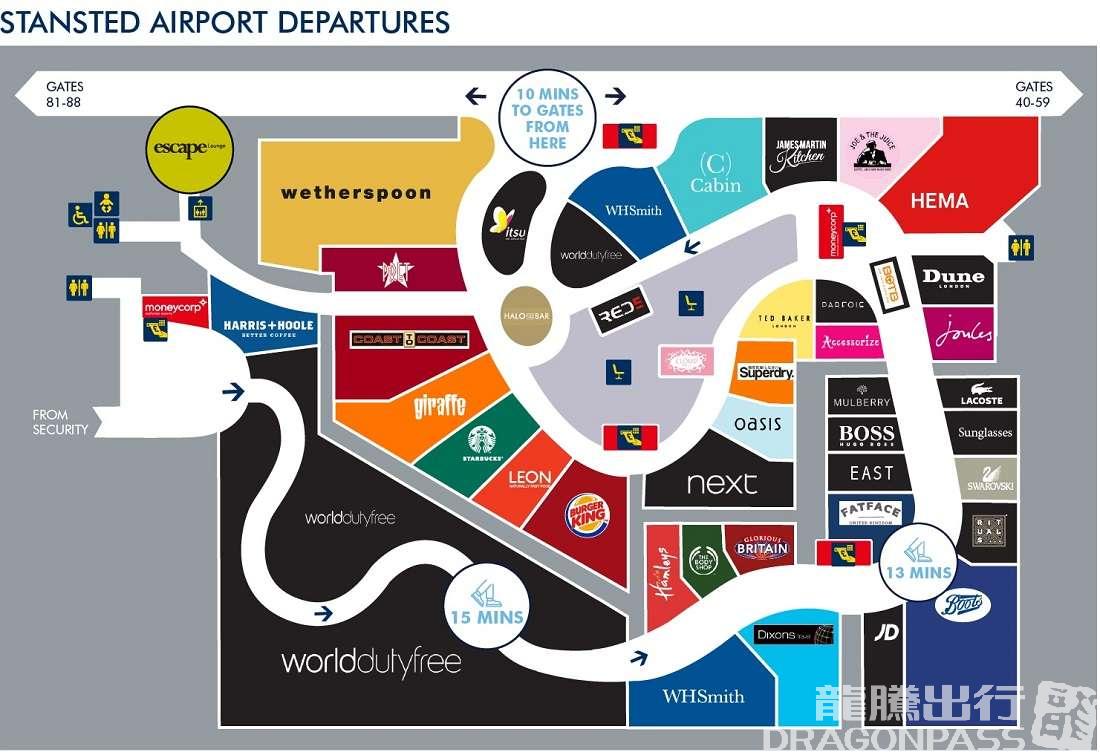 Бизнес-зал Escape Lounge в аэропорту Станстед (STN)