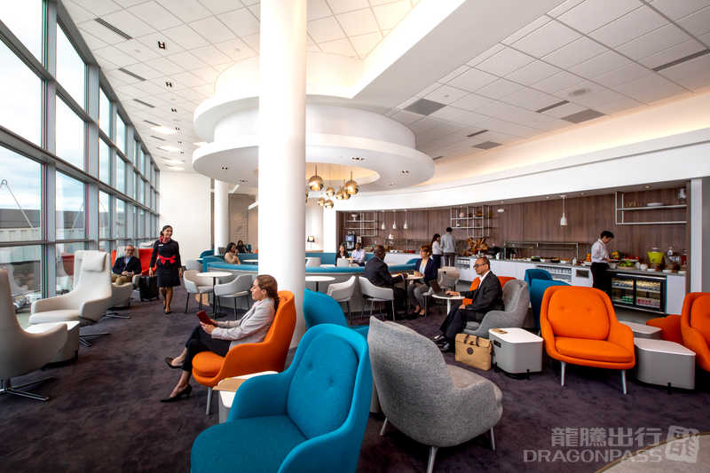 Бизнес-зал Air France - KLM Lounge в аэропорту Международный аэропорт Вашингтон Даллес (IAD)