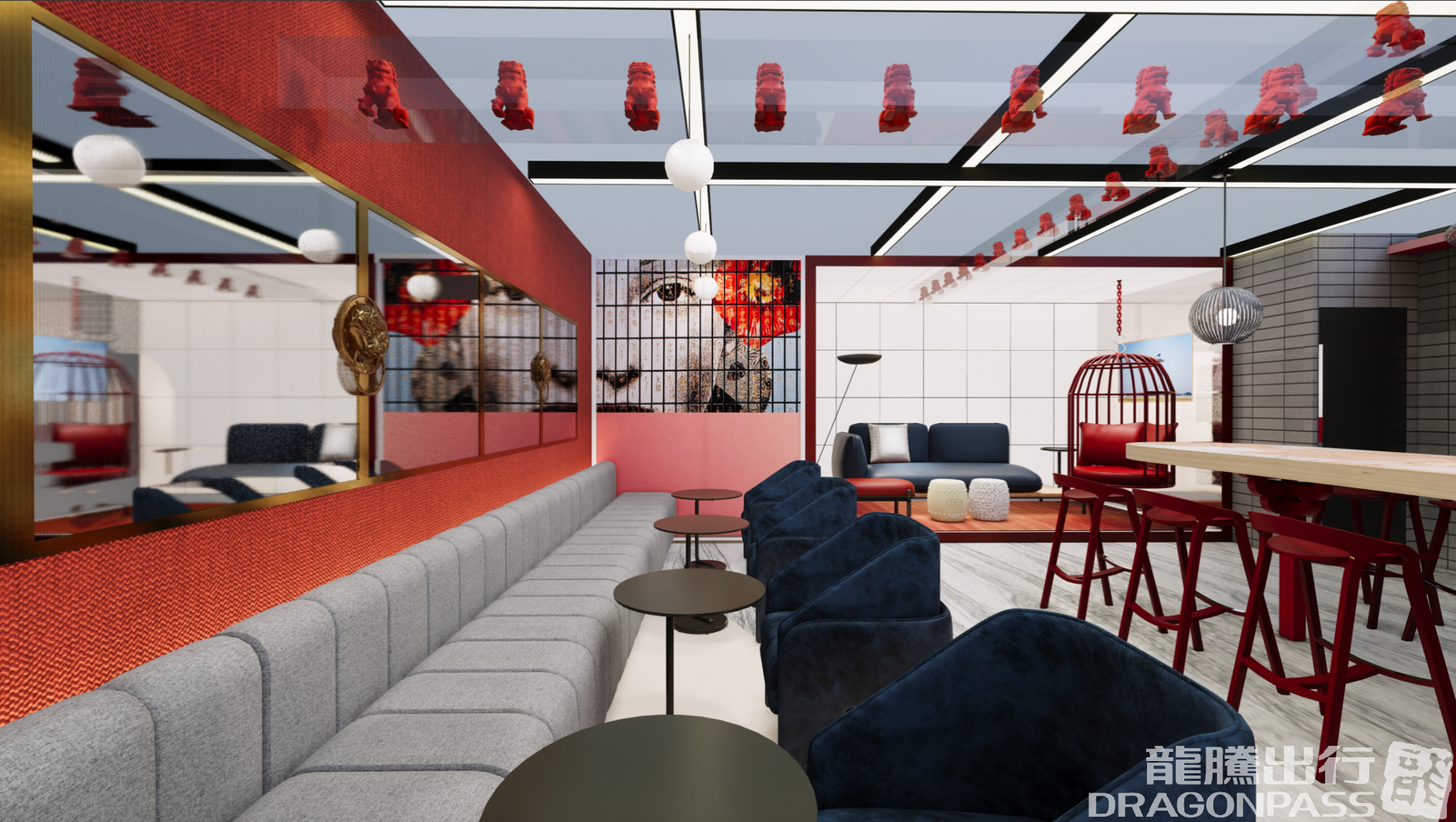 Бизнес-зал Barcelo Lounge(T2 dom) в аэропорту Шоуду (PEK)