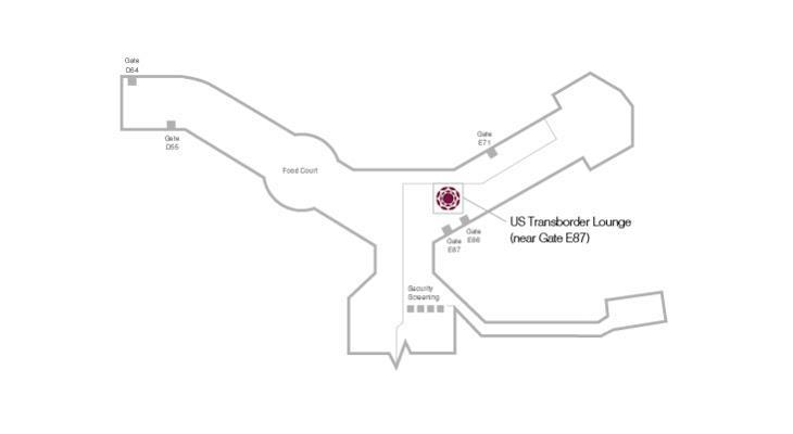 Бизнес-зал Plaza Premium Lounge (US Transborder) в аэропорту Ванкувер (YVR)