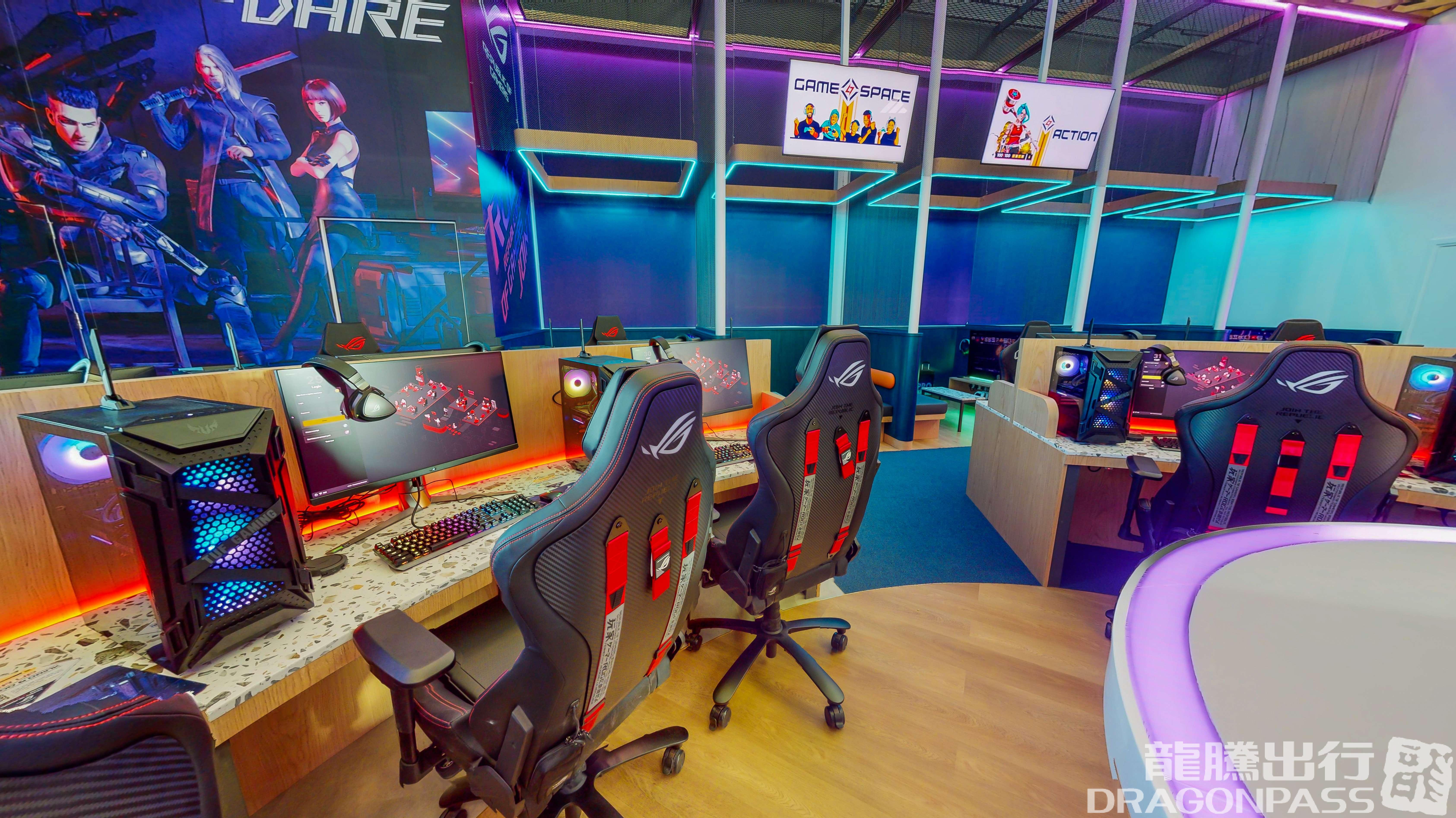 Бизнес-зал Game Space в аэропорту Дубай (DXB)