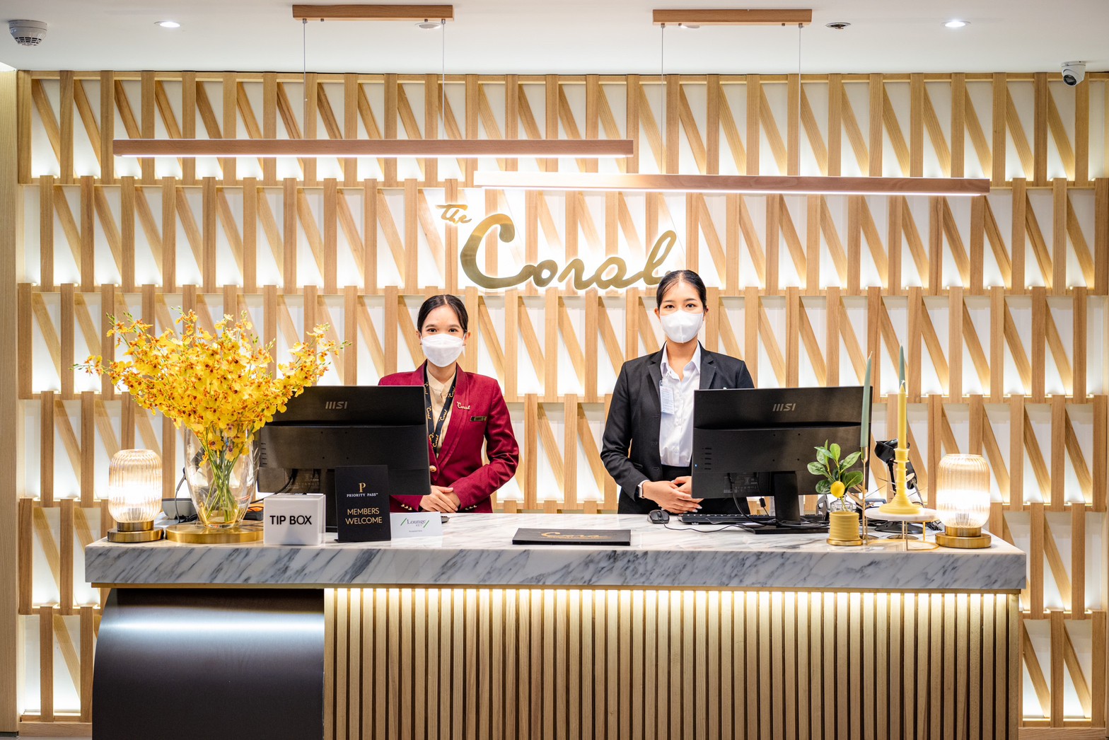 Бизнес-зал The Coral Finest Business Class Lounge (Cosmo) в аэропорту Суварнабхуми (BKK)
