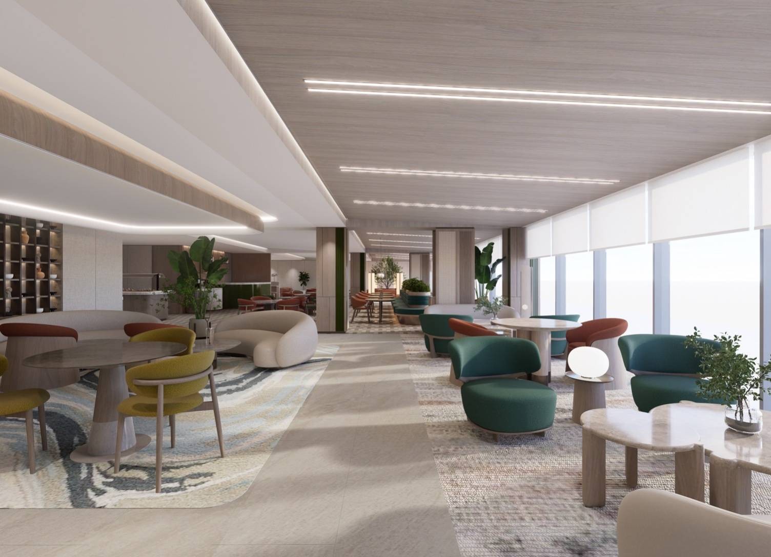 Бизнес-зал The Coral Finest Business Class Lounge (Cocoon) в аэропорту Суварнабхуми (BKK)