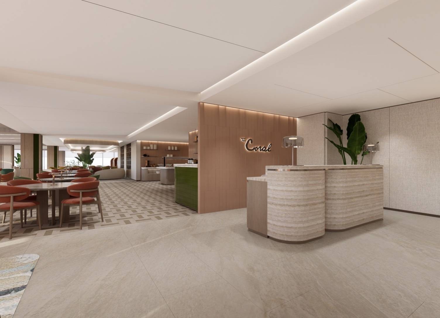 Бизнес-зал The Coral Finest Business Class Lounge (Cocoon) в аэропорту Суварнабхуми (BKK)