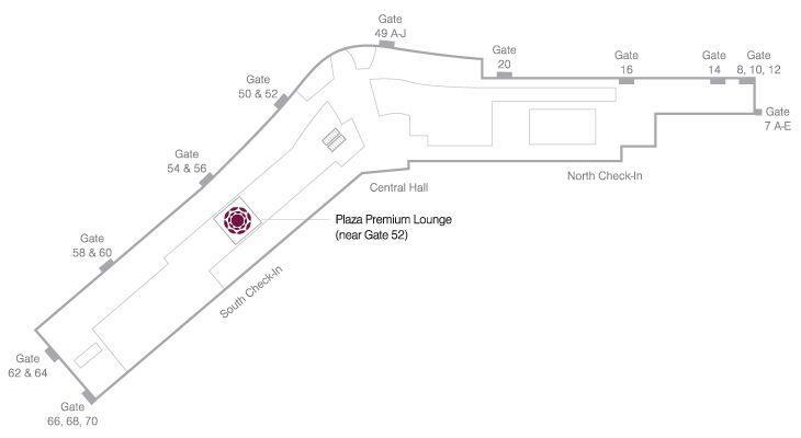 Бизнес-зал Plaza Premium Lounge (Non-US Departures) в аэропорту Эдмонтон (YEG)