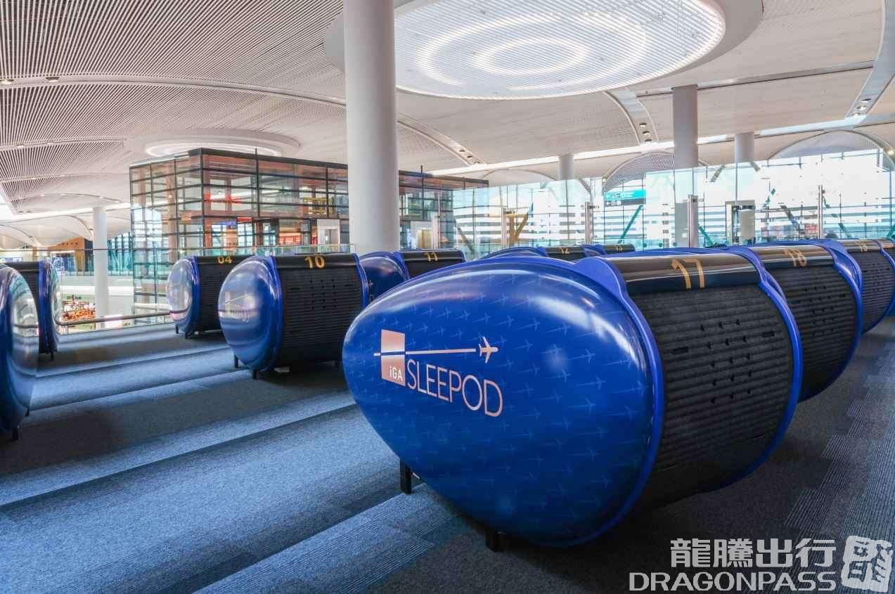 Бизнес-зал iGA Sleepod в аэропорту Стамбул Новый (IST)