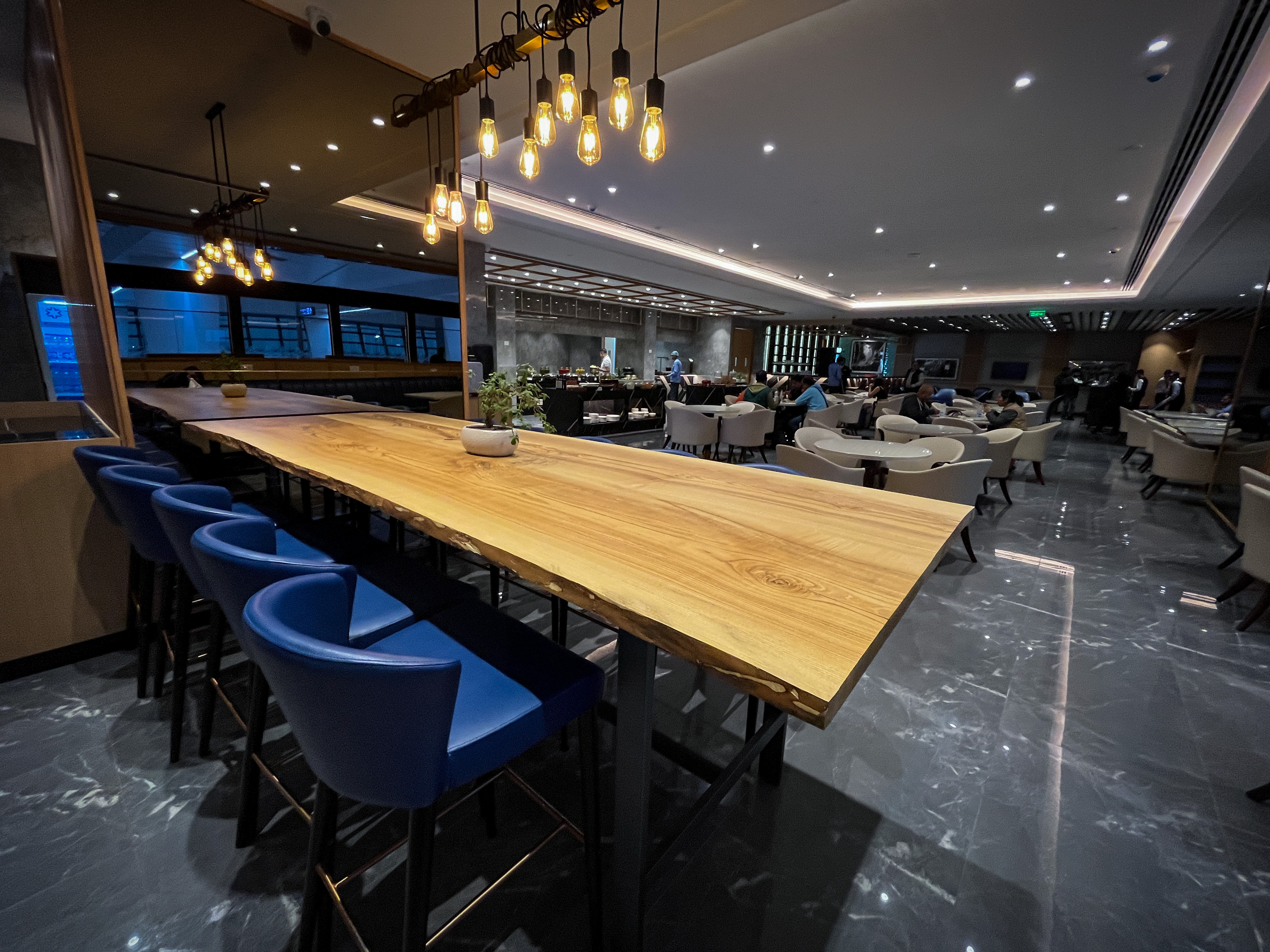 Бизнес-зал Encalm Lounge (T3 D49) в аэропорту Индира Ганди (DEL)