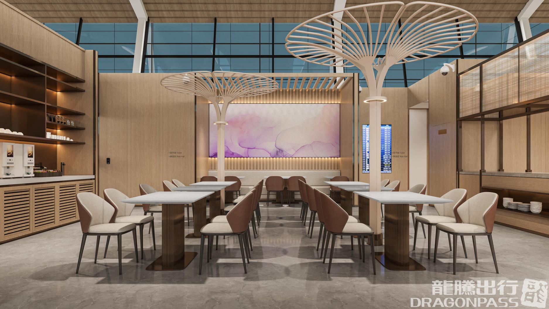 Бизнес-зал Juneyao Airlines 72nd VIP Lounge (T2 International) в аэропорту Пудун (PVG)