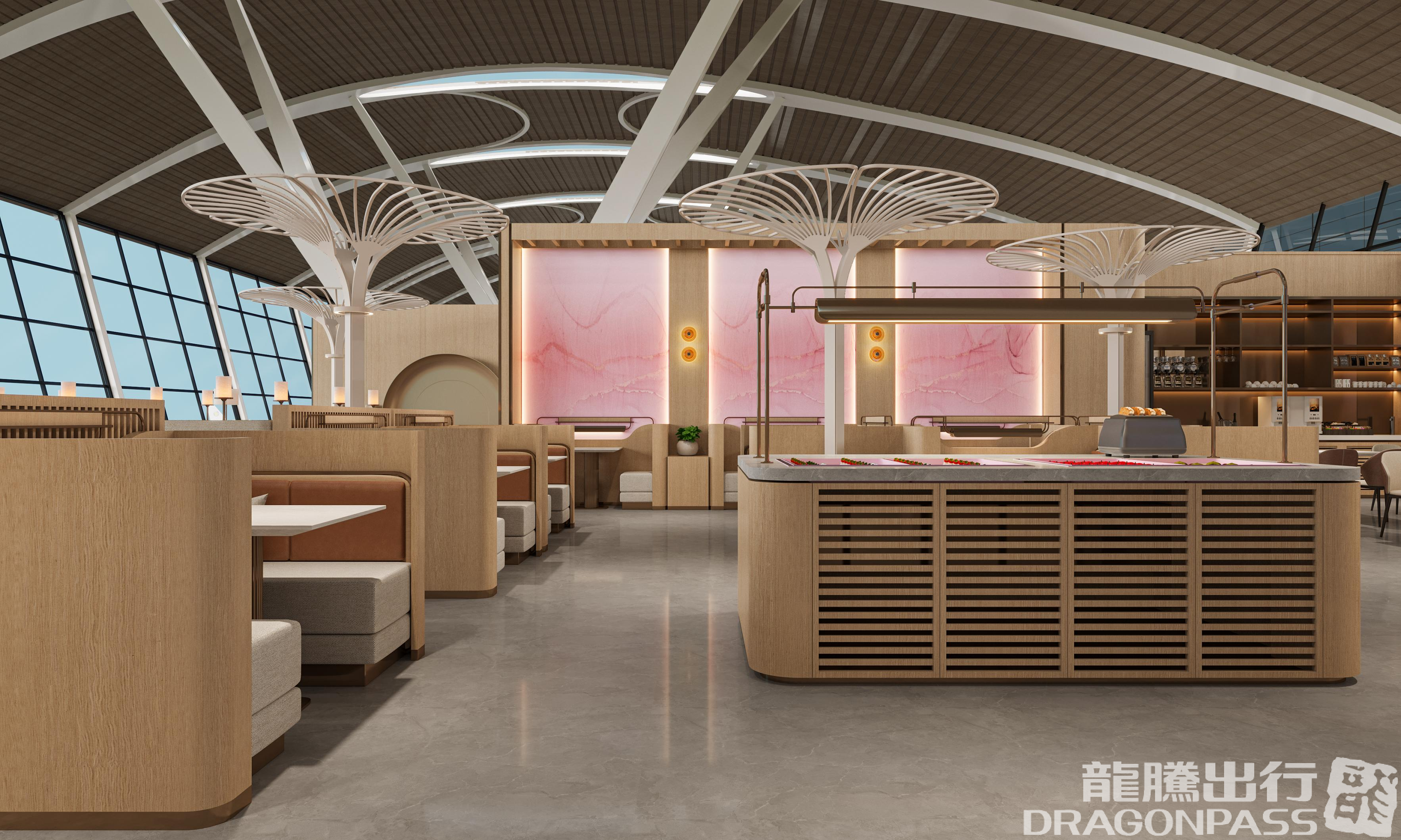 Бизнес-зал Juneyao Airlines 72nd VIP Lounge (T2 International) в аэропорту Пудун (PVG)