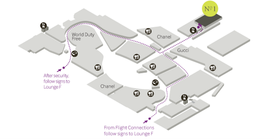 Бизнес-зал No1 Heathrow в аэропорту Хитроу (LHR)