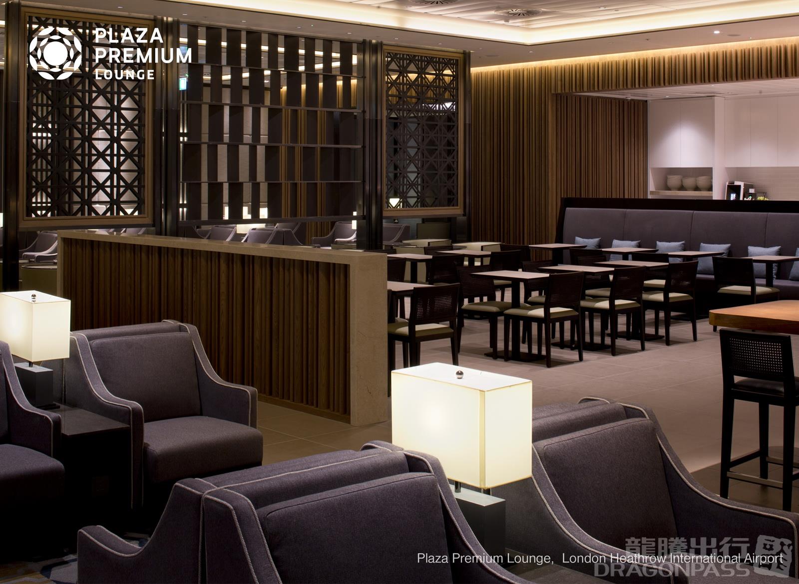 Бизнес-зал Plaza Premium Lounge в аэропорту Хитроу (LHR)