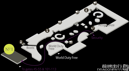 Бизнес-зал No1 Gatwick North в аэропорту Гатвик (LGW)