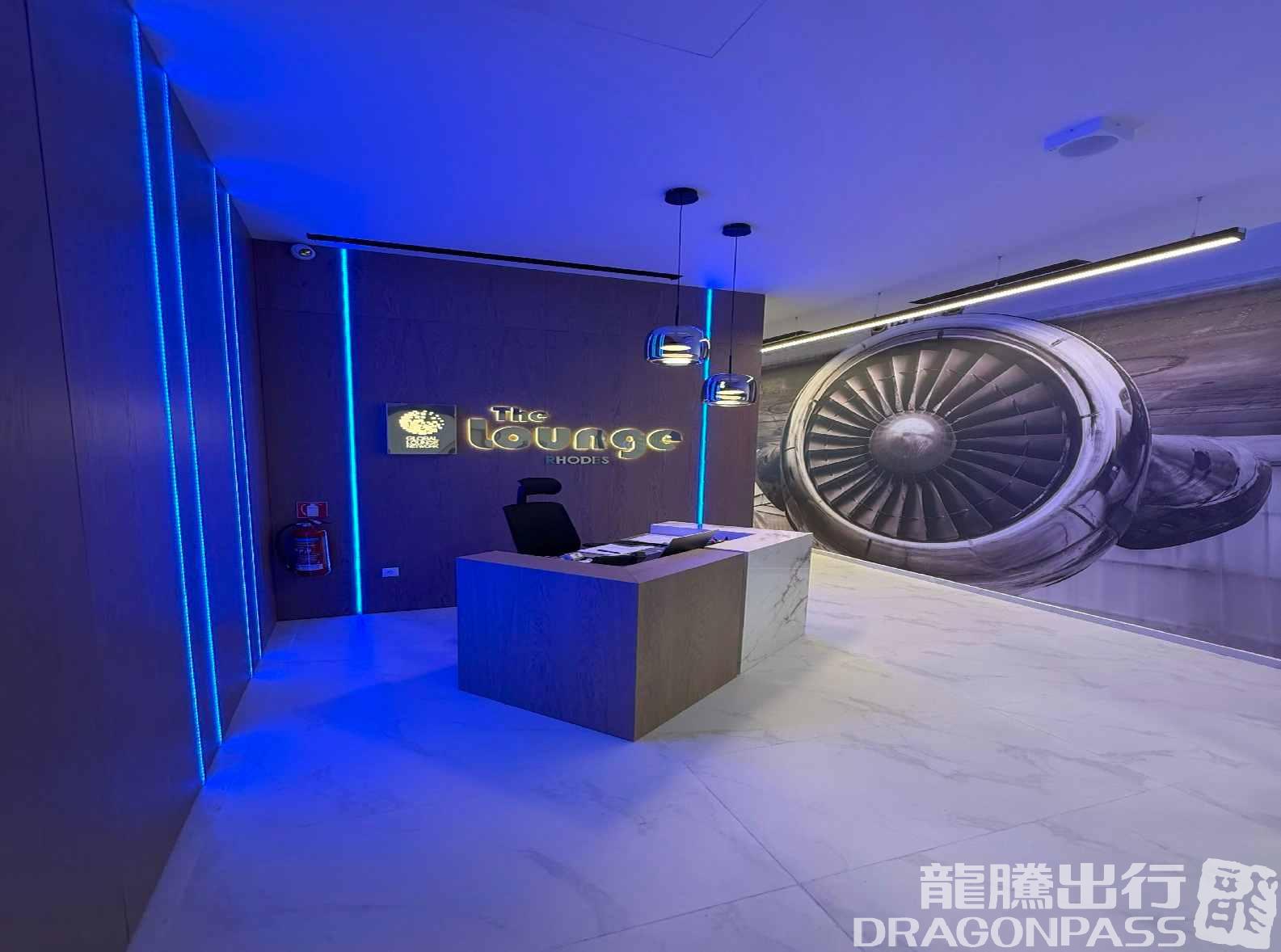 Бизнес-зал The Lounge в аэропорту Диагорас (RHO)