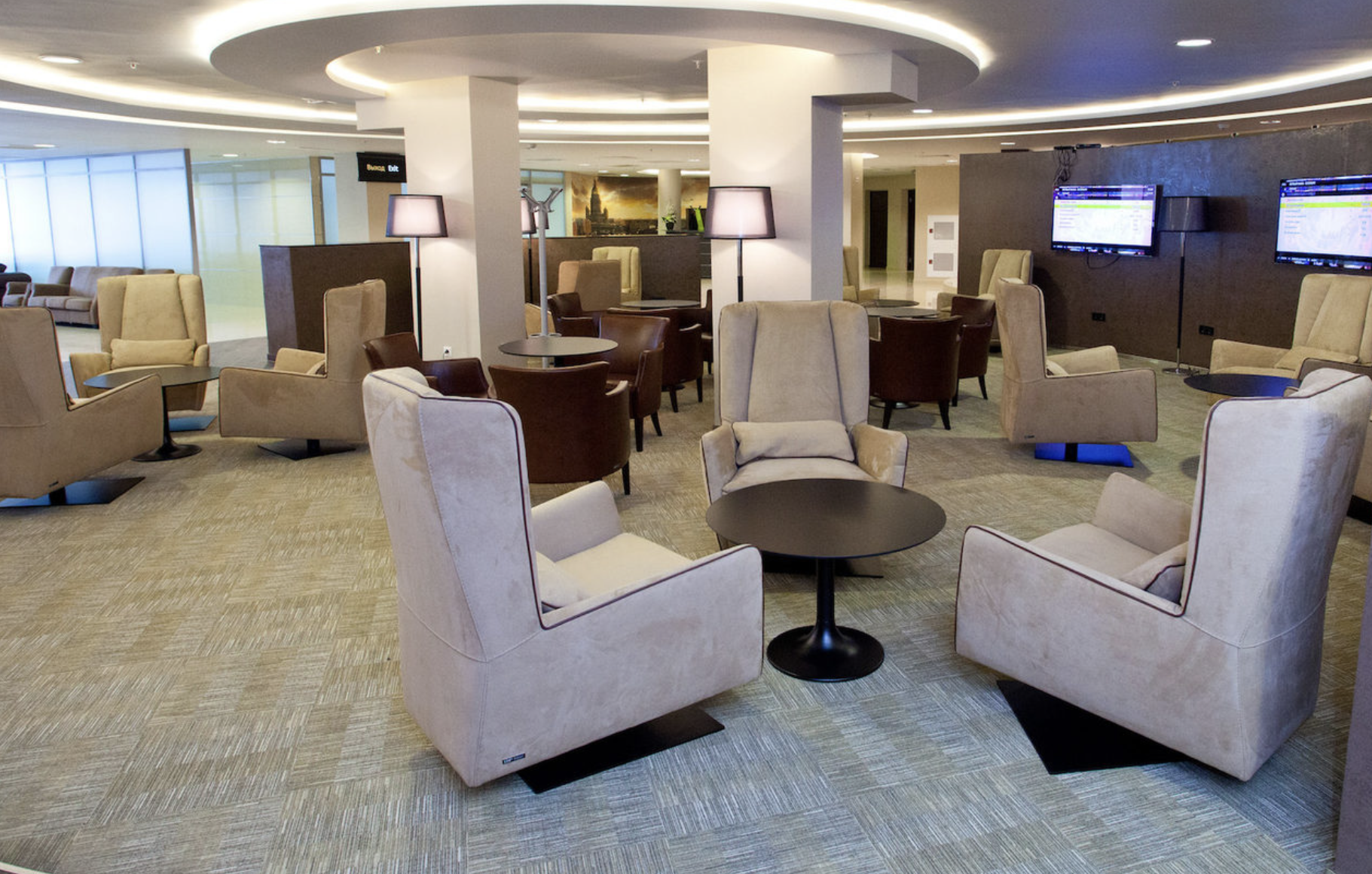 VIP-зал VIP-зал в аэропорту Пулково (LED)