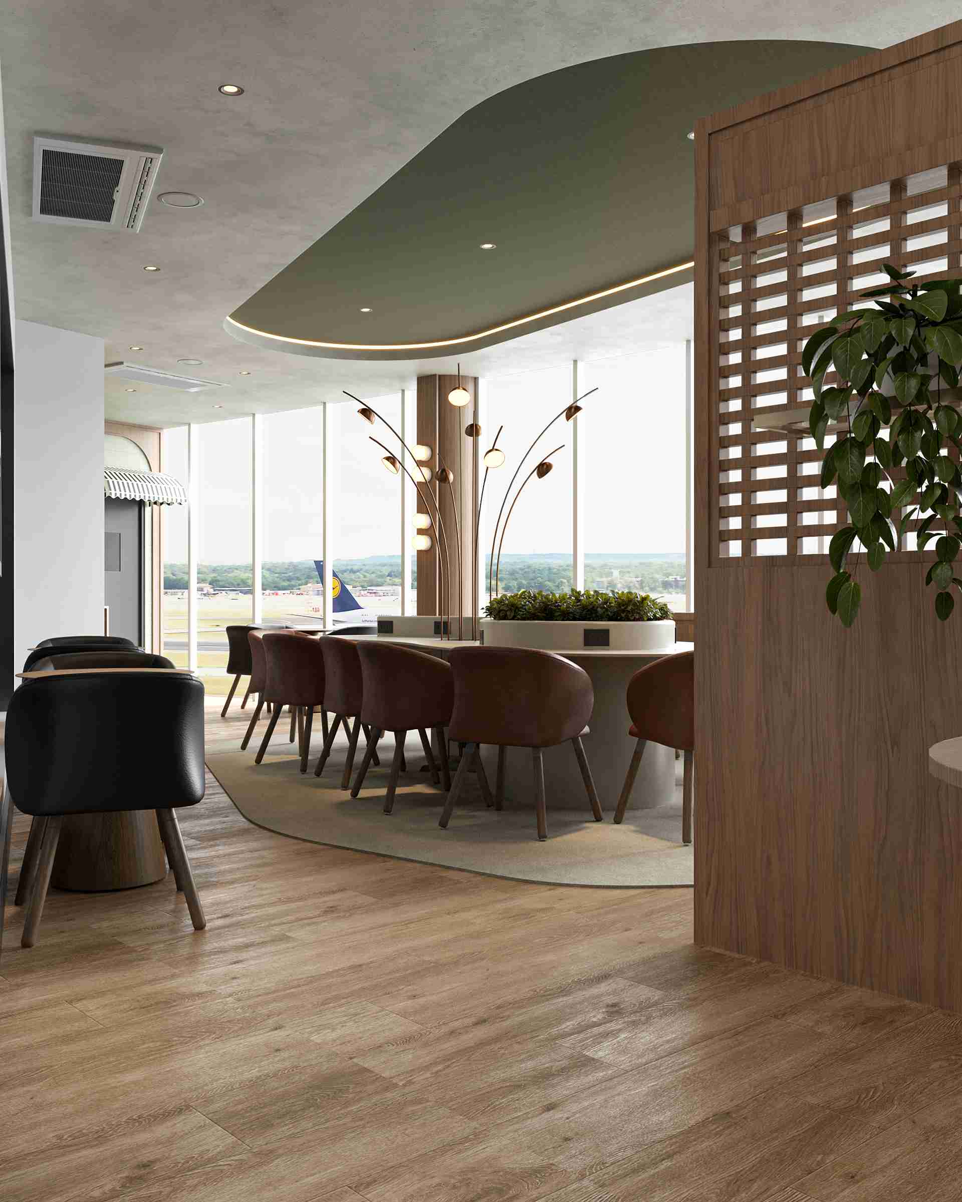 Бизнес-зал W Cafe Lounge Maringa в аэропорту Regional De Maringa (MGF)