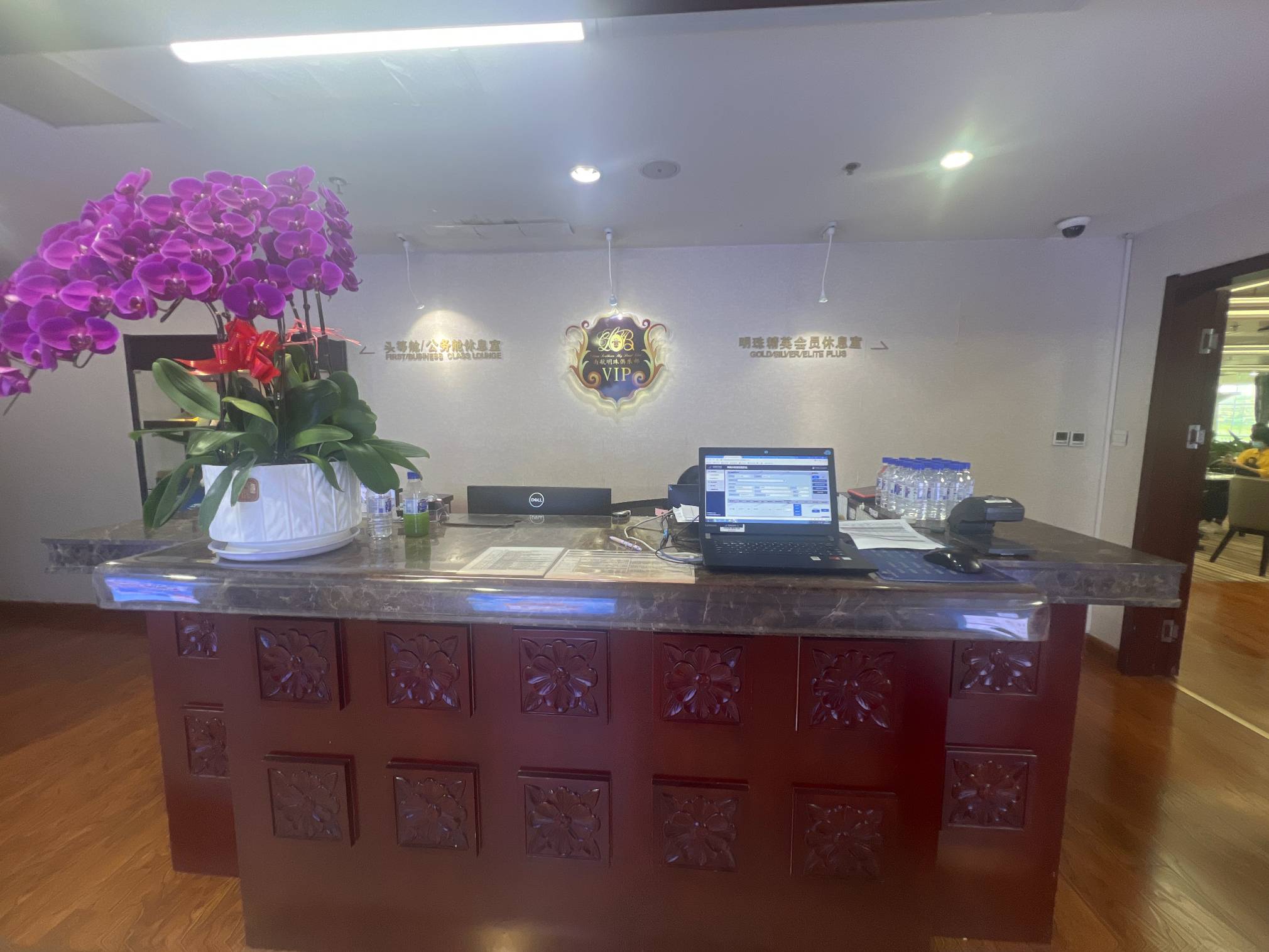 Бизнес-зал South Airlines First Class and Business Class Pearl Member Lounge (T1 International) в аэропорту Международный аэропорт Далянь Чжоушуйцзы (DLC)