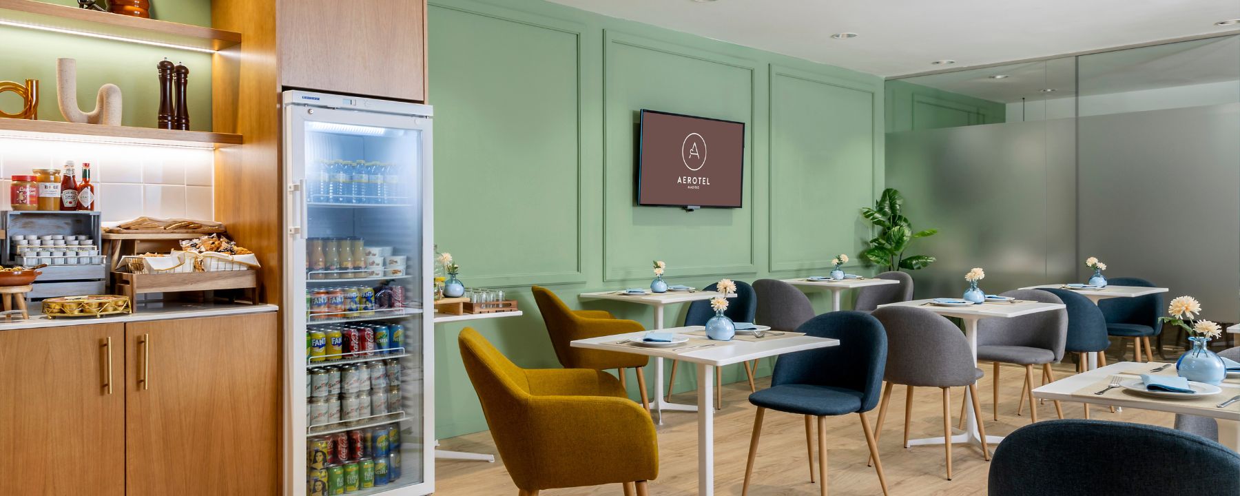 Бизнес-зал Aerotel Madrid - The Hub в аэропорту Барахас (MAD)
