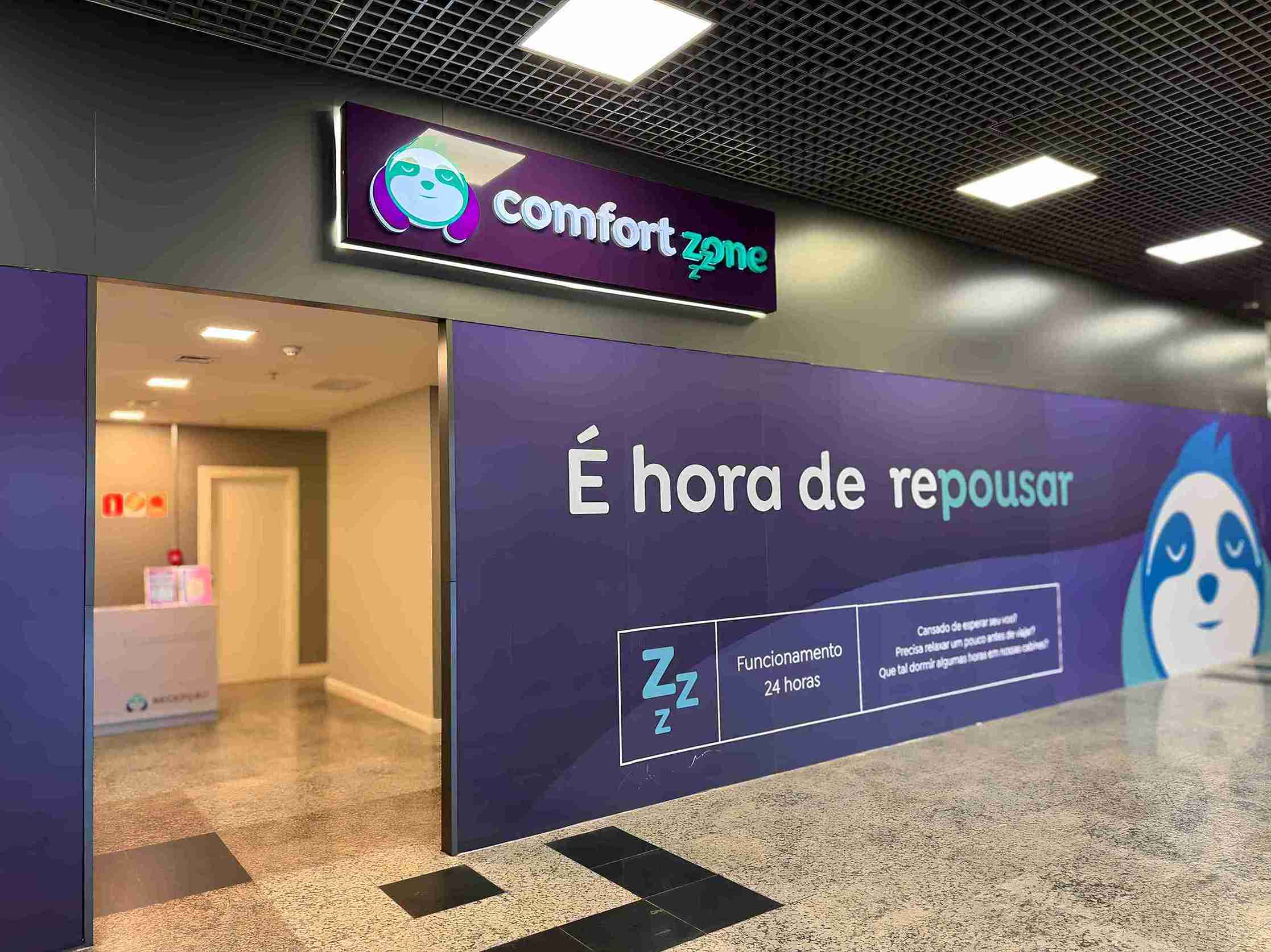 Бизнес-зал Comfort Zone POA в аэропорту Салгаду Филью (POA)