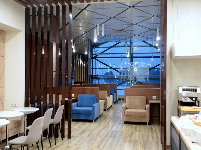 Бизнес-зал Business Lounge в аэропорту Толмачево (OVB)