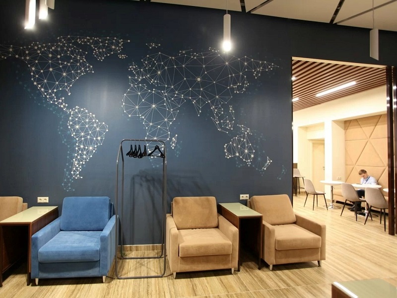 Бизнес-зал Business Lounge в аэропорту Толмачево (OVB)